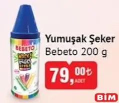 BEBETO YUMUŞAK ŞEKER 200 G
